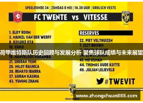 荷甲维特斯队历史回顾与发展分析 聚焦球队成绩与未来展望